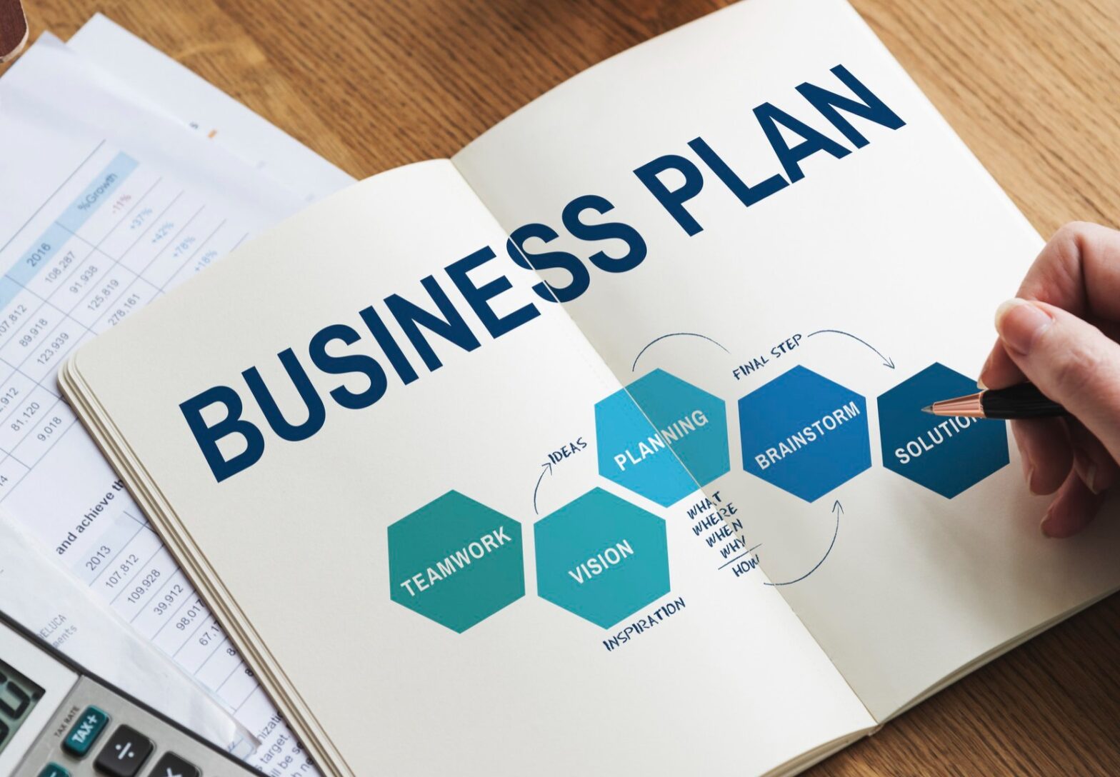 Cover image for 'Business Plan Guide: How to Write a Successful and Winning Plan,' featuring steps to create effective business strategies for personal and professional use.